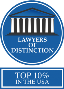 Lawyers of Distinction Top 10% in the USA